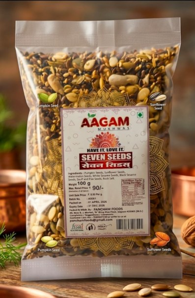Mukhwas Mouth Freshener - Aagam Seven Seeds Digestive Mix by Test Seller 15