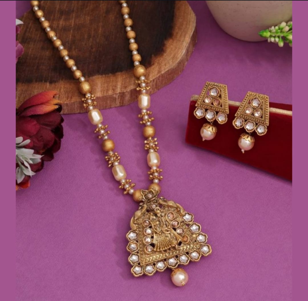 Artificial Temple Pendent Sets by Test Seller 27