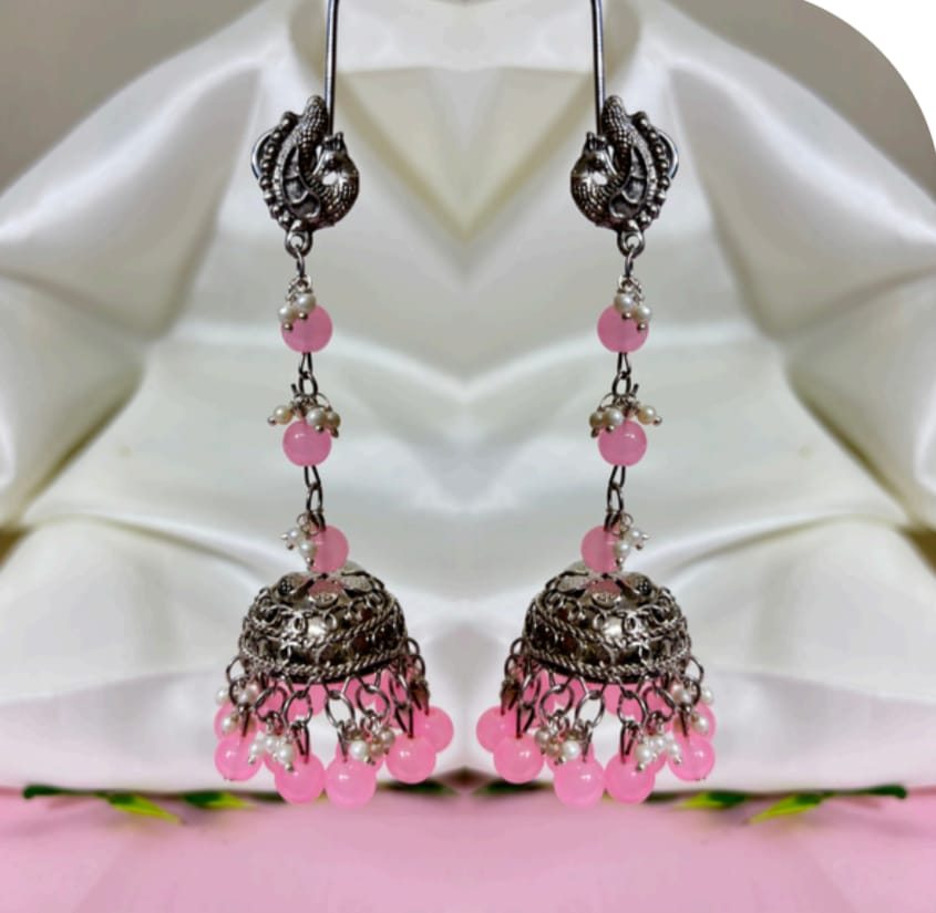 Oxidized Earrings by Test Seller 27